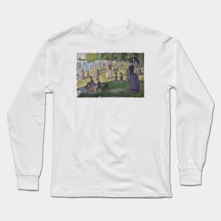 "A Sunday on La Grande Jatte" by Seurat Long Sleeve T-Shirt